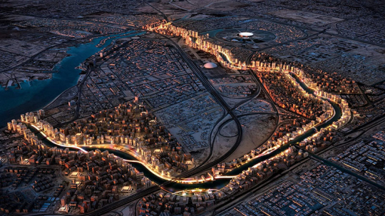 Upper Grand Canal, Jeddah  &raquo; Glass Canvas