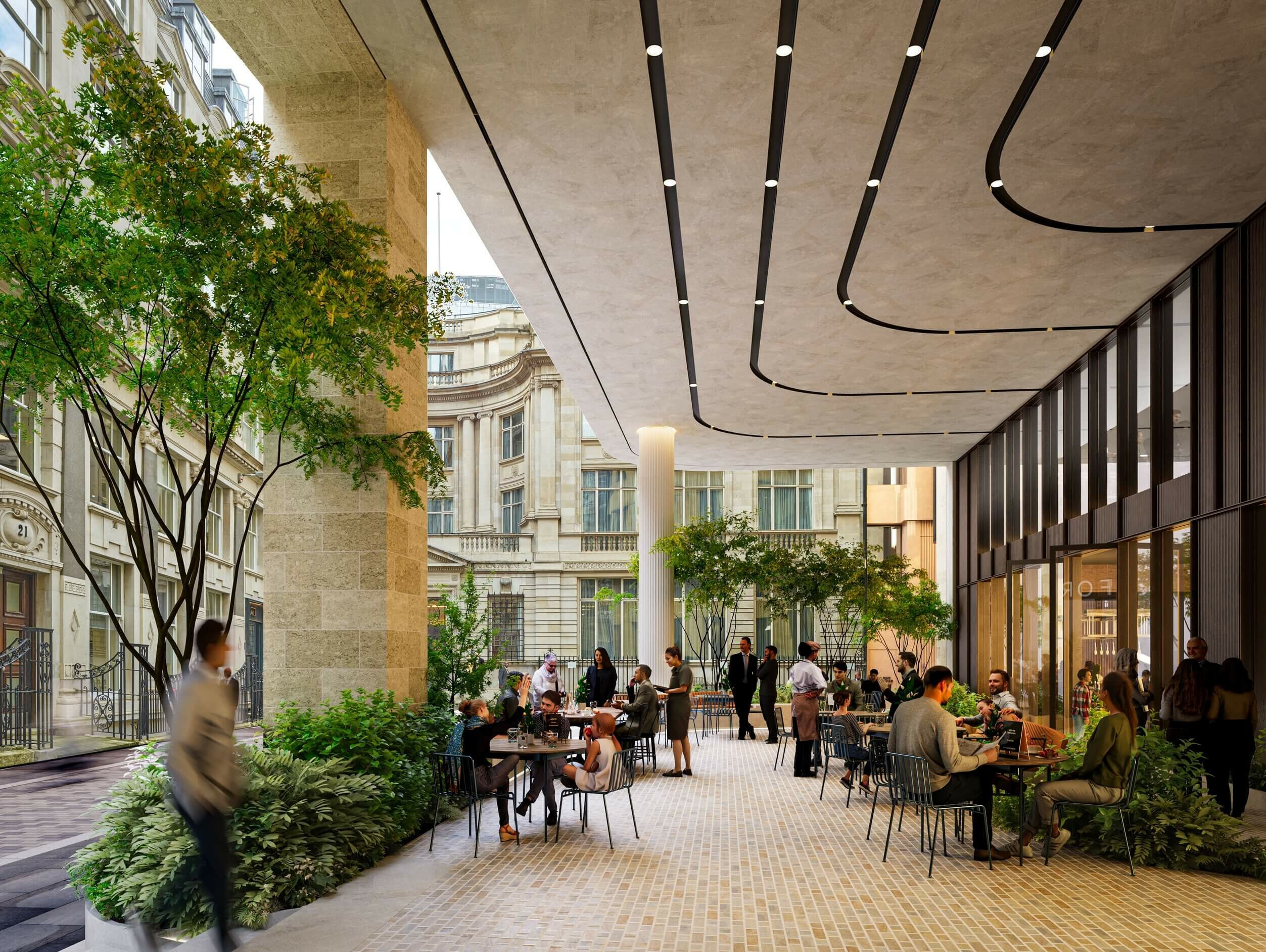 Approval Granted for Retro-Fit first plans For 75 London Wall / Glass Canvas